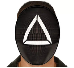 Squid Game Squid Triangle Maske in verschiedenen Farben PVC