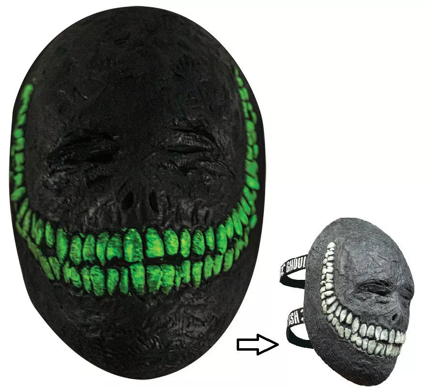 Máscara Urban Mask de Creepy Grinning con Efecto Neón
