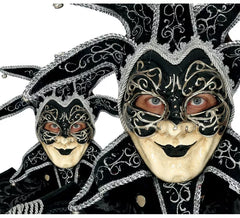 Schwarz Venetian Mask