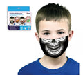 Mascarilla Calavera Infantil con Filtro (Incluye 2 Filtros)