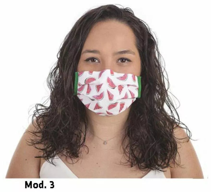 Mascarilla Higiénica estampados de verano 3 Filtros en diferentes modelos