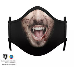 Hygienische Maske Halloween-Vampir Kids