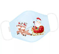 Mascarilla Higiénica Infantil Protectora Papá Noel Trineo