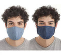 Mascarilla Higiénica Jeans chico de 3 filtros en 2 colores surtidos