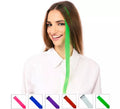 Mechón de Cabello verde claro en colores surtidos de 55 cm
