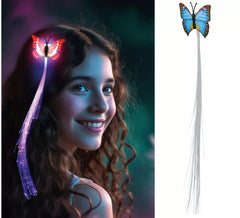 33 cm LED-Glühbirne mit Schmetterlingsmotiv