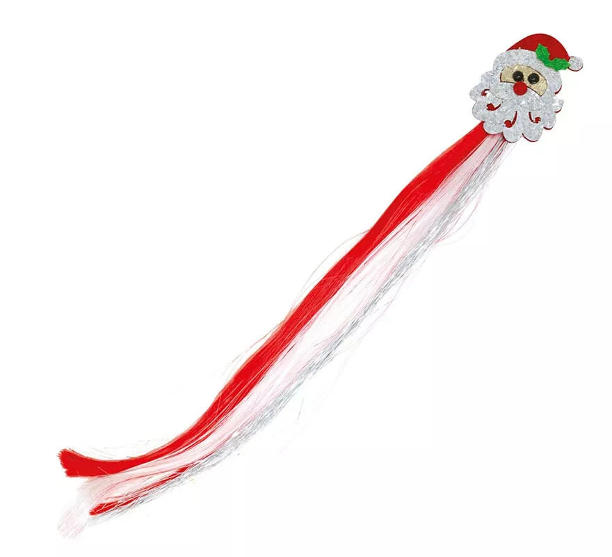 Translation missing: de.Mechón Papá Noel para cabello infantil de 30 cm