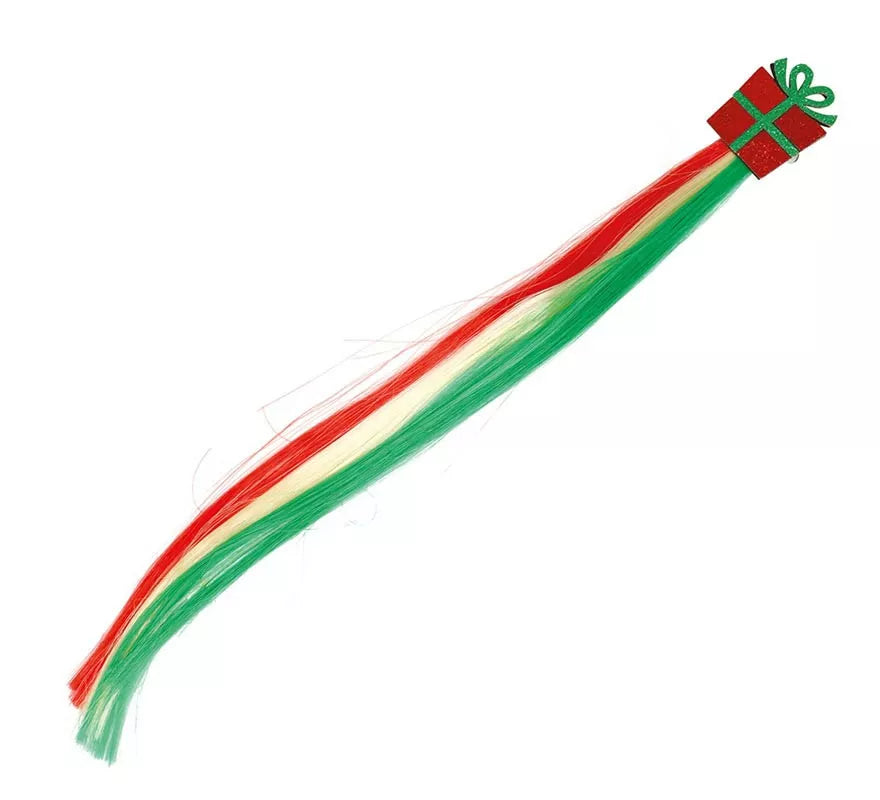 Translation missing: de.Mechón Regalo Navideño para cabello infantil de 30 cm
