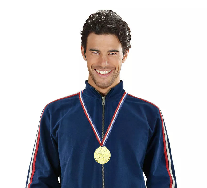 Translation missing: de.Medalla de Ganador con Cinta Tricolor
