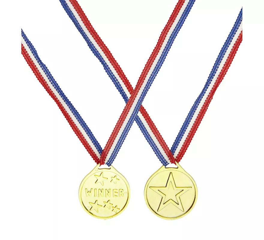 Translation missing: de.Medalla de Ganador con Cinta Tricolor