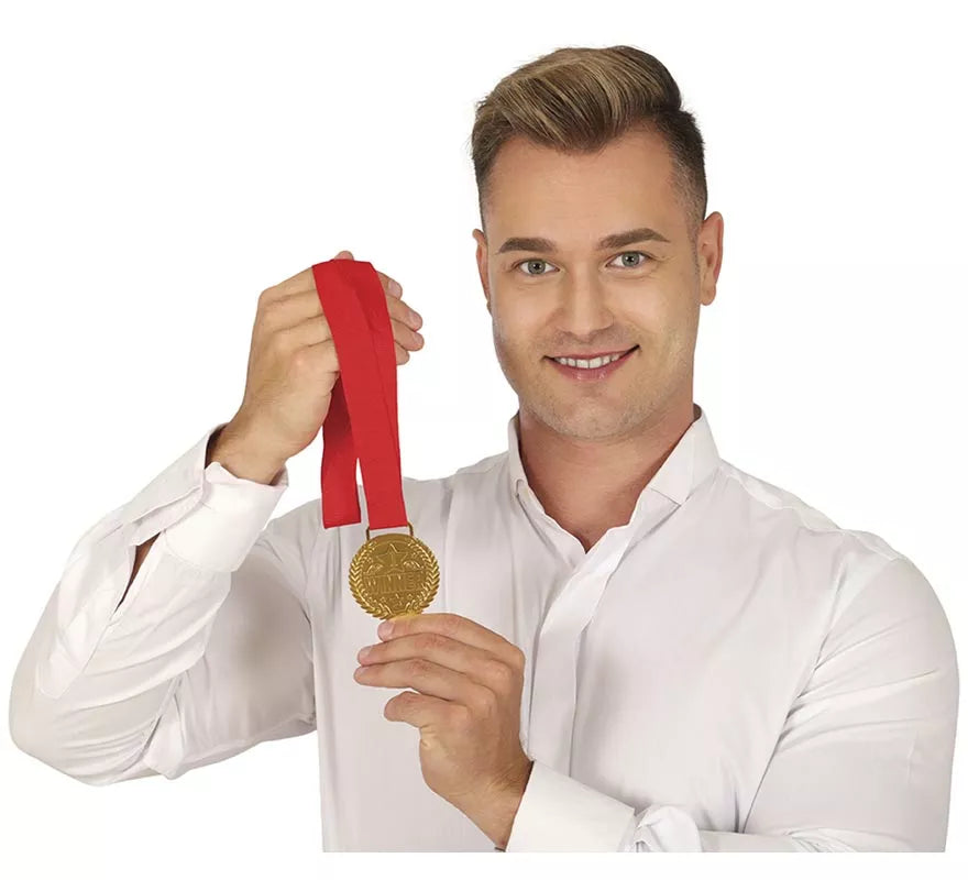 Translation missing: de.Medalla Winner con Cinta roja