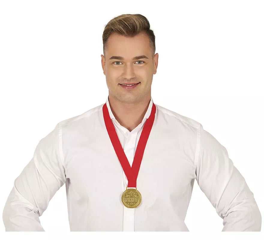 Translation missing: de.Medalla Winner con Cinta roja
