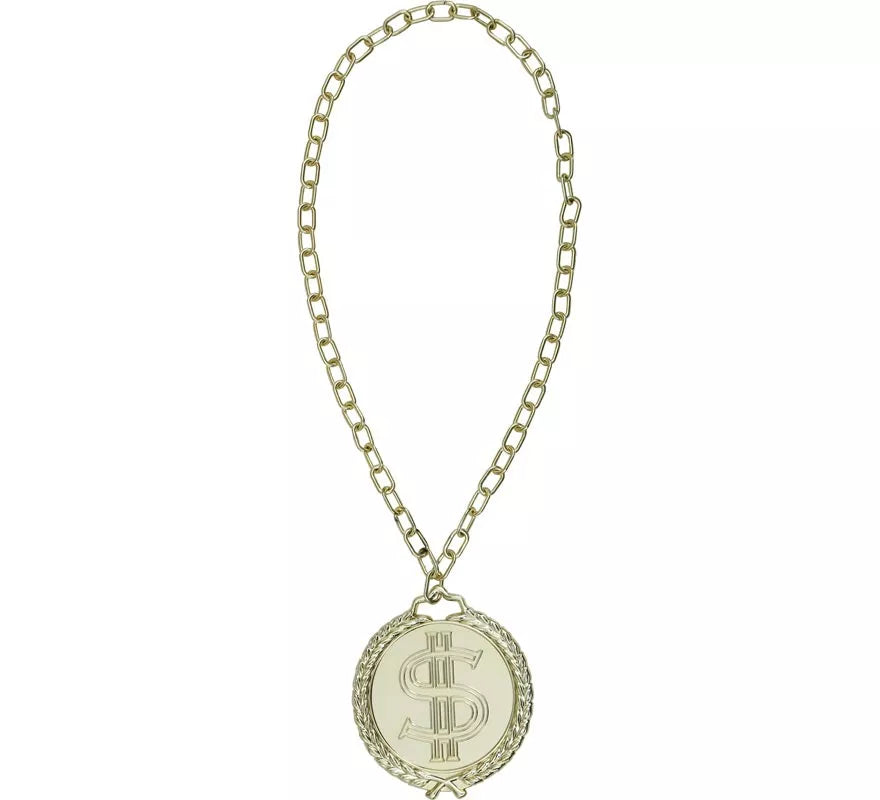 Translation missing: de.Medallón Dólar dorado de 13 cm,