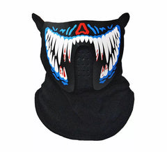 Half Mask Bloody Denture LED-Beleuchtung