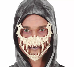Pvc Long Fangs Skull Halbmaske