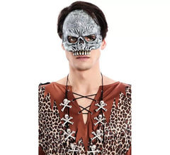 Halbe Skelettmaske