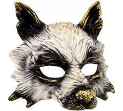 Wolfs-Halbmaske