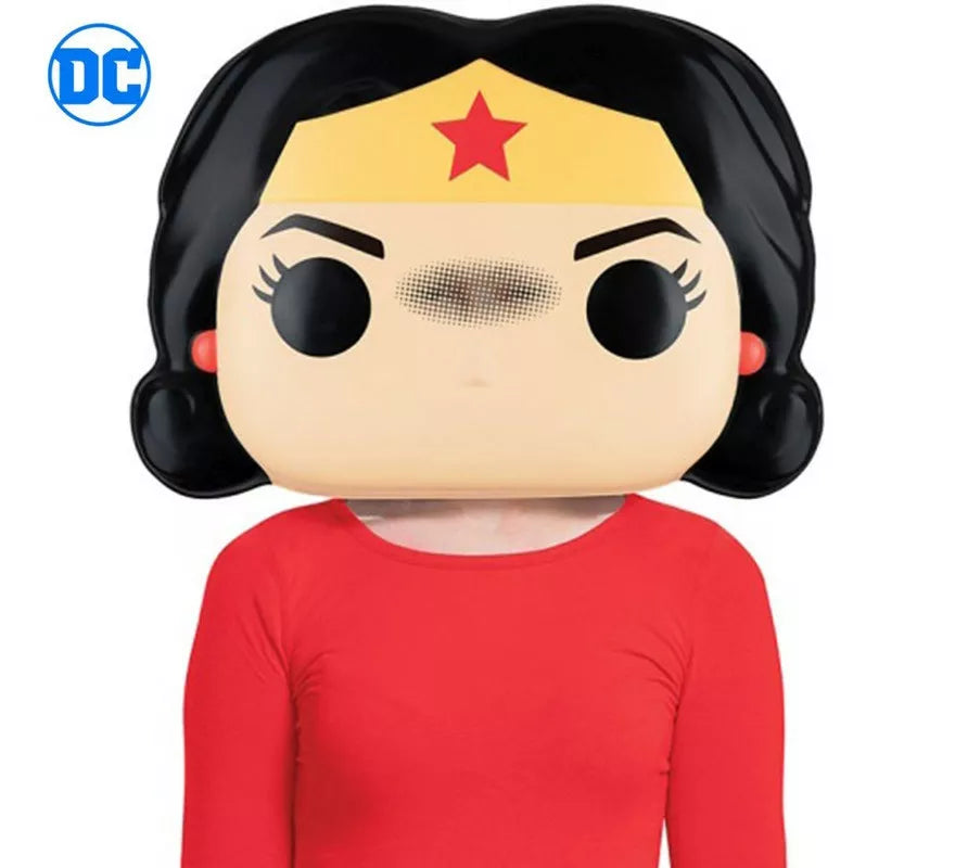 Media Máscara Funko Wb Wonder Woman Infantil