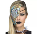 Media Máscara Steampunk Multicolor