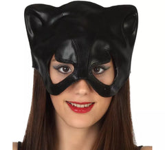 Halb schwarze Super Kitten Maske