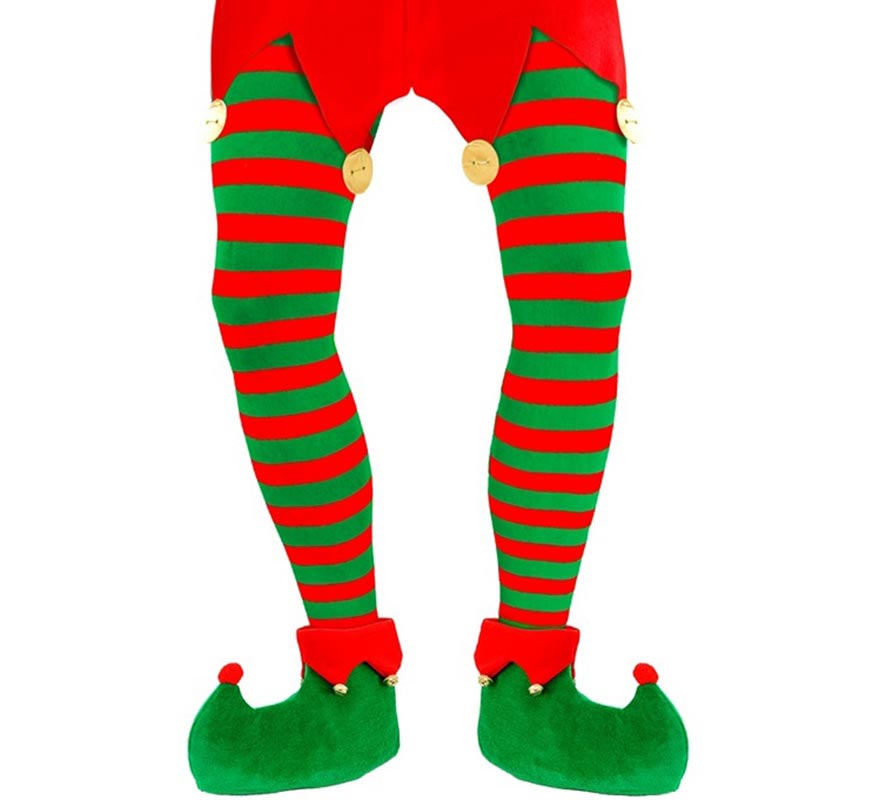 Translation missing: de.Medias a Rayas verdes y rojas para hombre