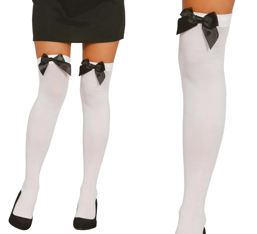 Translation missing: de.Medias blancas con Lazo negro