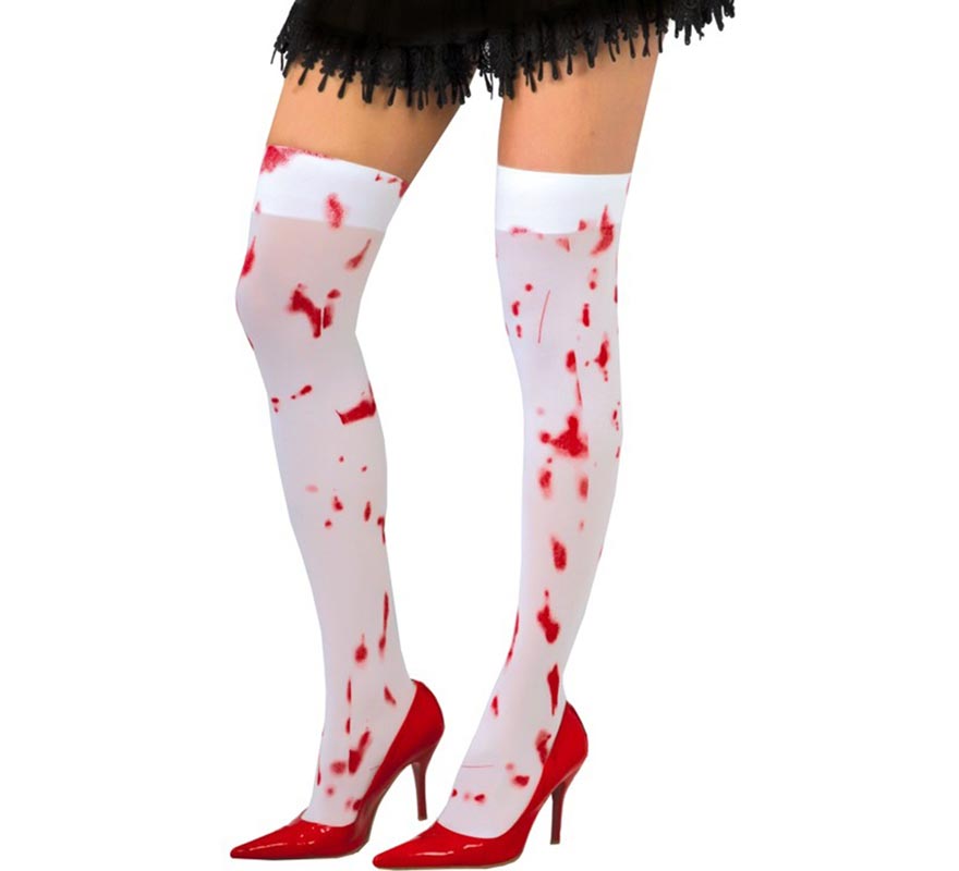 Translation missing: de.Medias de liga con sangre para Halloween