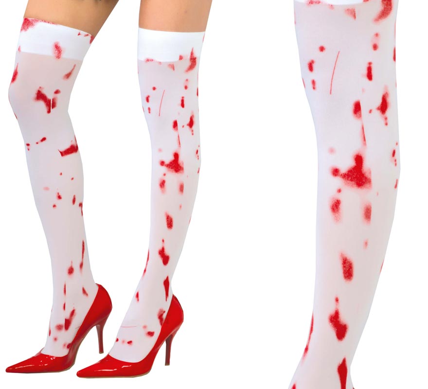 Translation missing: de.Medias de liga con sangre para Halloween