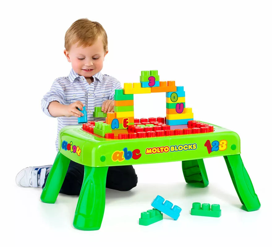 Translation missing: de.Mesa de Bloques infantil con 20 Piezas