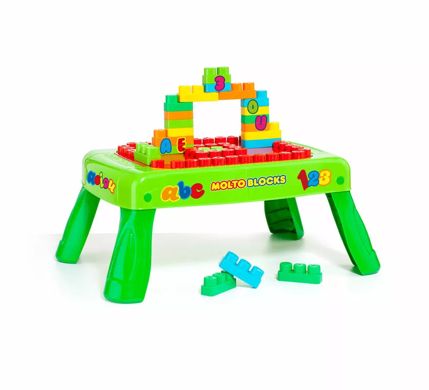 Translation missing: de.Mesa de Bloques infantil con 20 Piezas