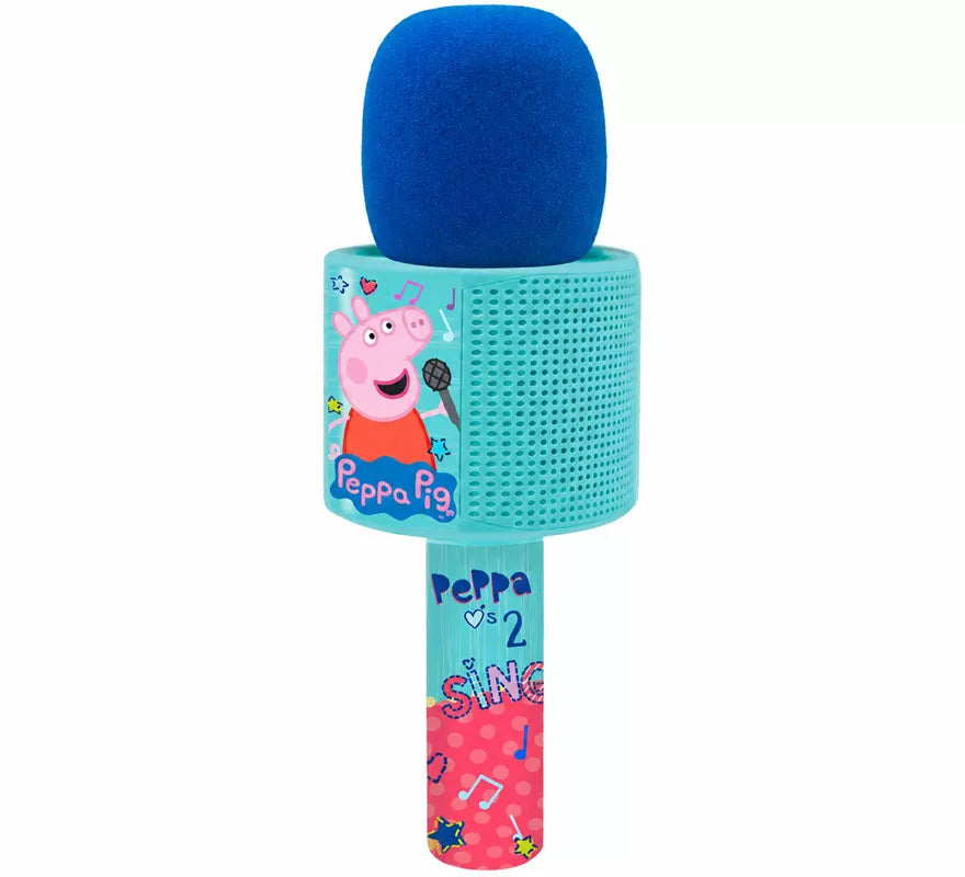 Translation missing: de.Micrófono Peppa Pig Inalámbrico Bluetooth con Luz