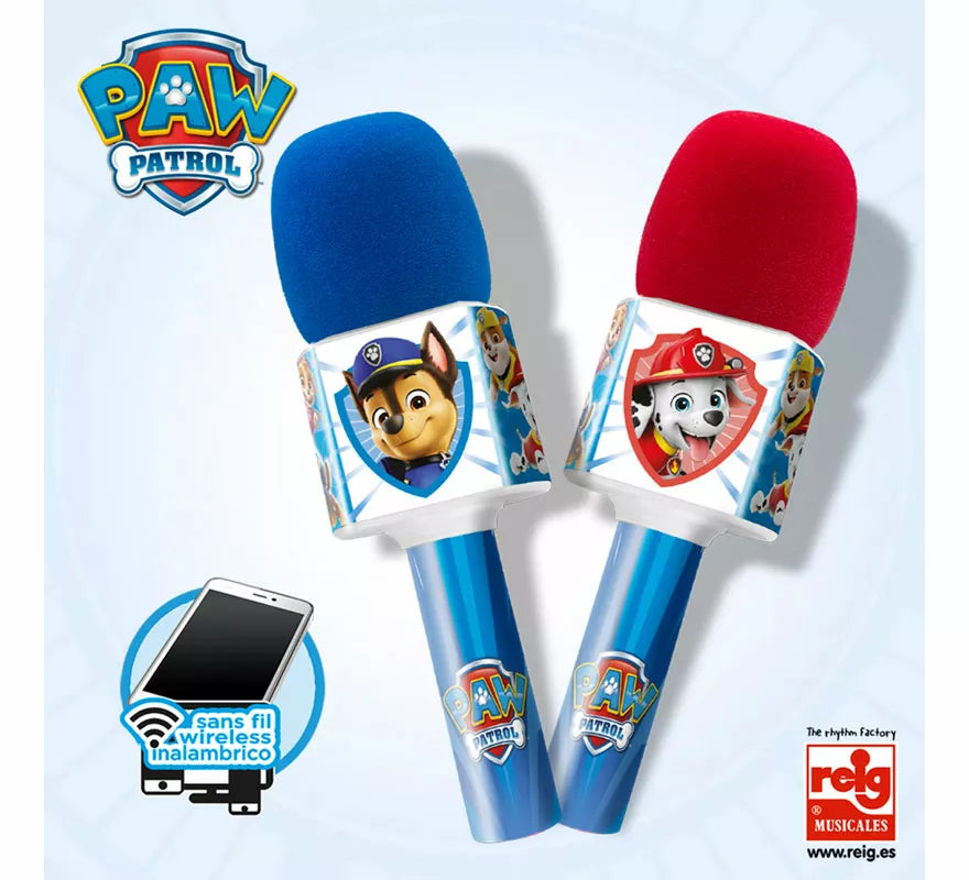 Translation missing: de.Micrófonos La Patrulla Canina con Bluetooth