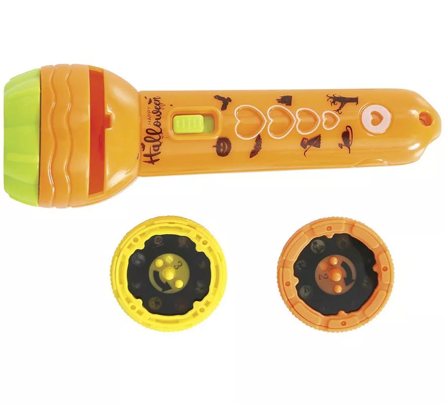 Mini Proyector de Imágenes de Halloween de 11,5 cm en modelos surtidos
