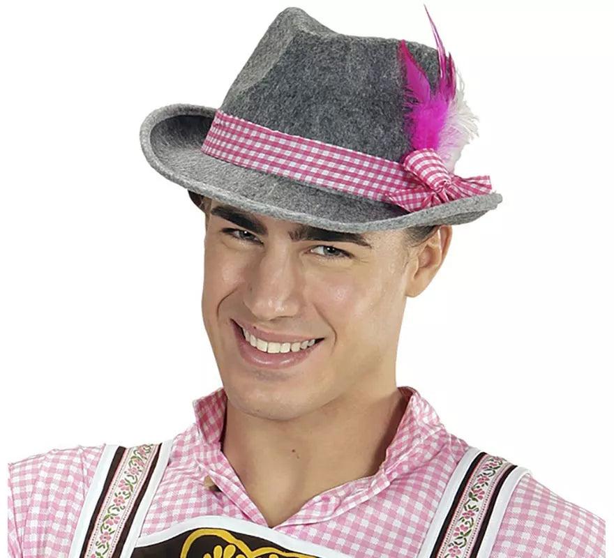 Translation missing: de.Sombrero Bávaro o Tirolés Oktoberfest con Plumas