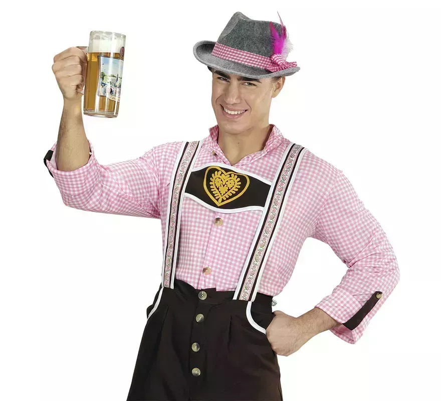 Translation missing: de.Sombrero Bávaro o Tirolés Oktoberfest con Plumas