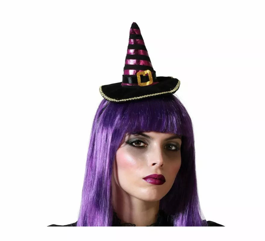 Translation missing: de.Mini Sombrero de Bruja a Rayas en varios colores