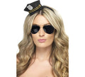 Mini Sombrero de Policía con Insignia