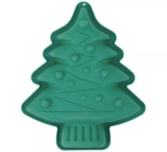 Silikon-Weihnachtsbaum-Backform für Kuchen 18 x 16 cm