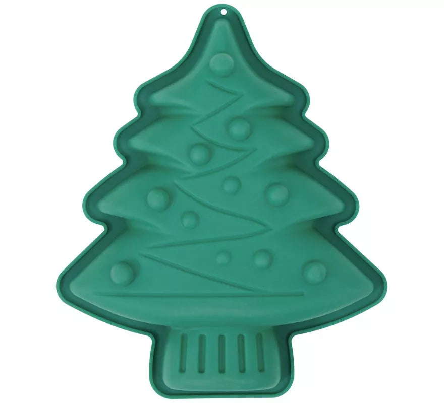 Translation missing: de.Molde Árbol de Navidad de Silicona para Pasteles 18x16 cm