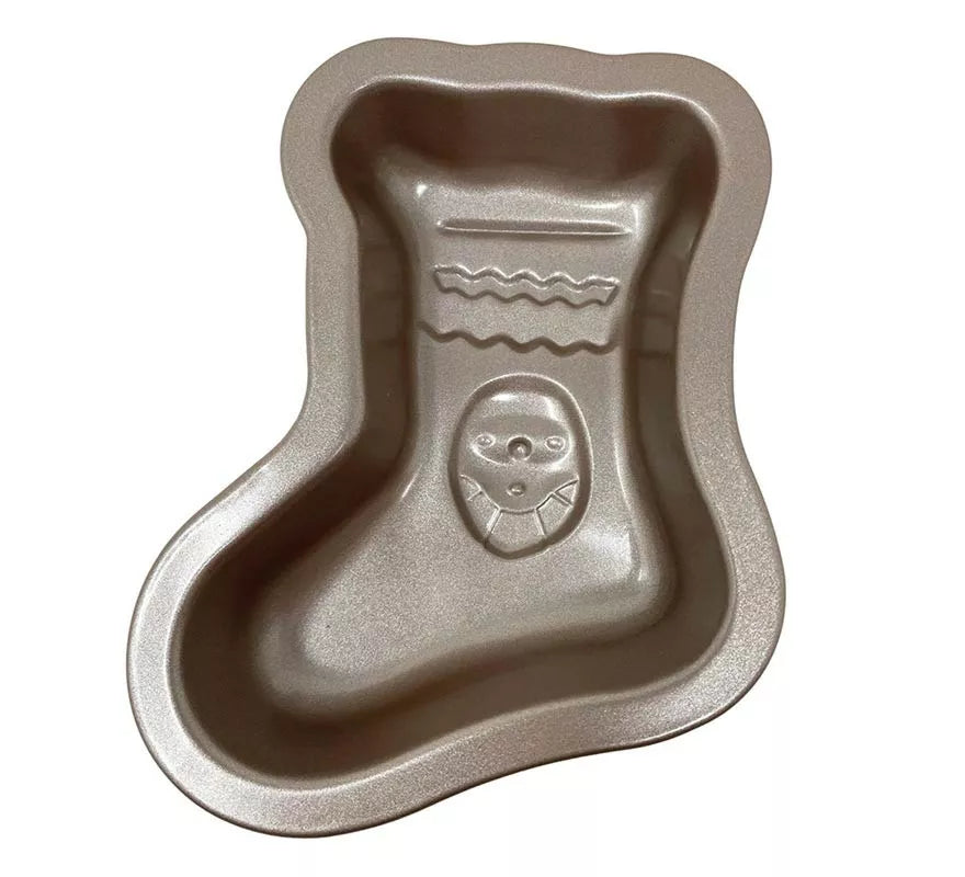 Translation missing: de.Molde Bota Navideña metálico para pasteles de 15 cm