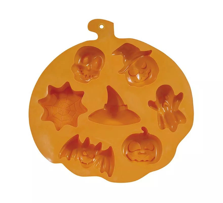 Translation missing: de.Molde Figuras Halloween para 7 Galletas de 26x23 cm