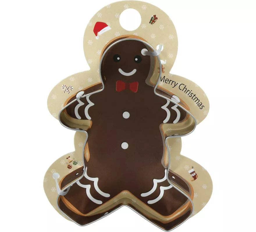 Translation missing: de.Molde Metálico de Muñeco de Jengibre para Galletas de 9 cm