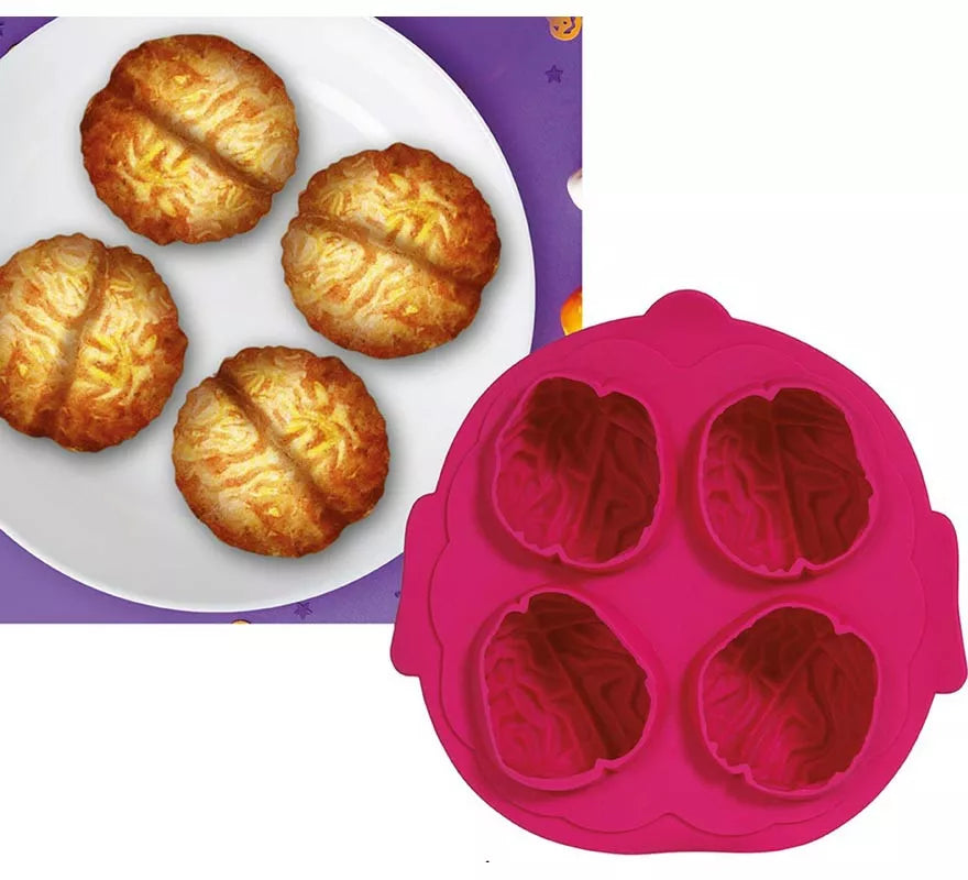Translation missing: de.Molde para 4 Galletas de Cerebro 16x16 cm