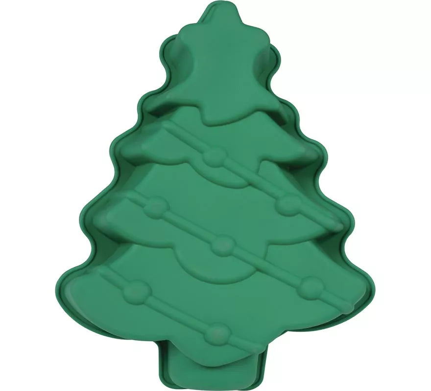 Translation missing: de.Molde para Pastel con Forma de Árbol de Navidad de 21x30 cm