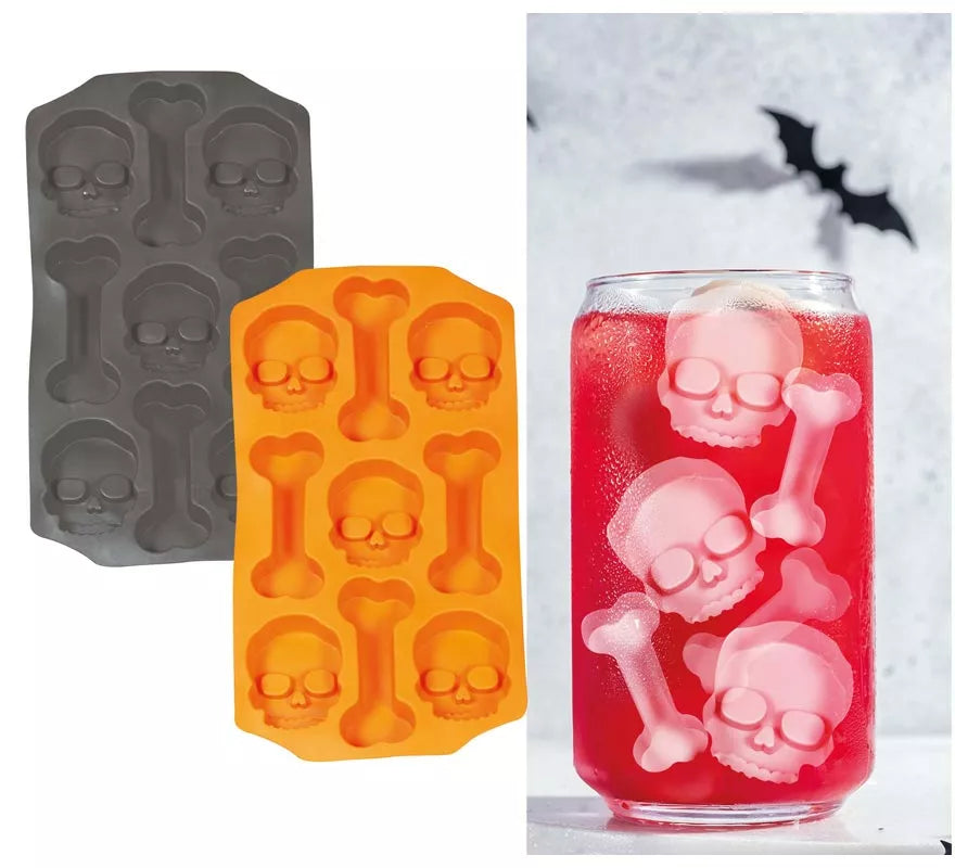 Translation missing: es.Moldes de Cubitos Halloween en 2 Modelos Surtidos 12x22 cm
