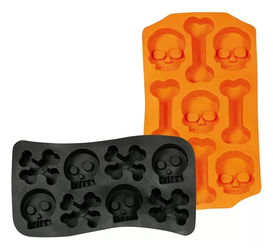 Translation missing: de.Moldes de Cubitos Halloween en 2 Modelos Surtidos 12x22 cm