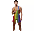 Mono de Tirantes Arcoíris para hombre