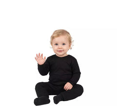 Schwarzer Overall für Kinder und Babys