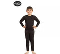Mono interior de spandex Negro para niños