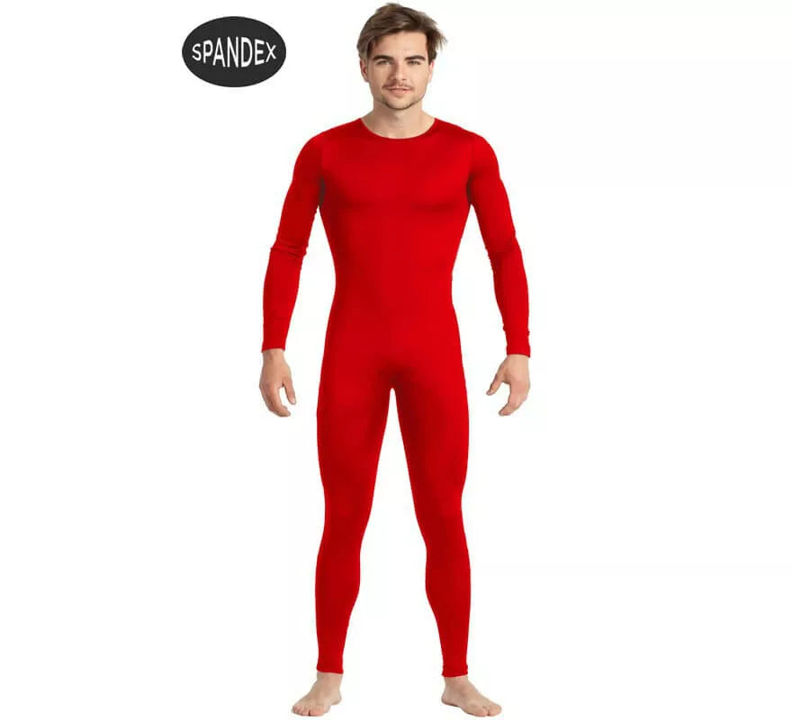 Translation missing: de.Mono interior de spandex Rojo para hombre